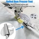 thumbnail image 3 of Sewing Rolled Hemmer Foot Universal 5Pcs/Pack 3mm-7mm Curved Scroll, Sewing Machine Presser Foot Hemmer Foot, 3 of 5