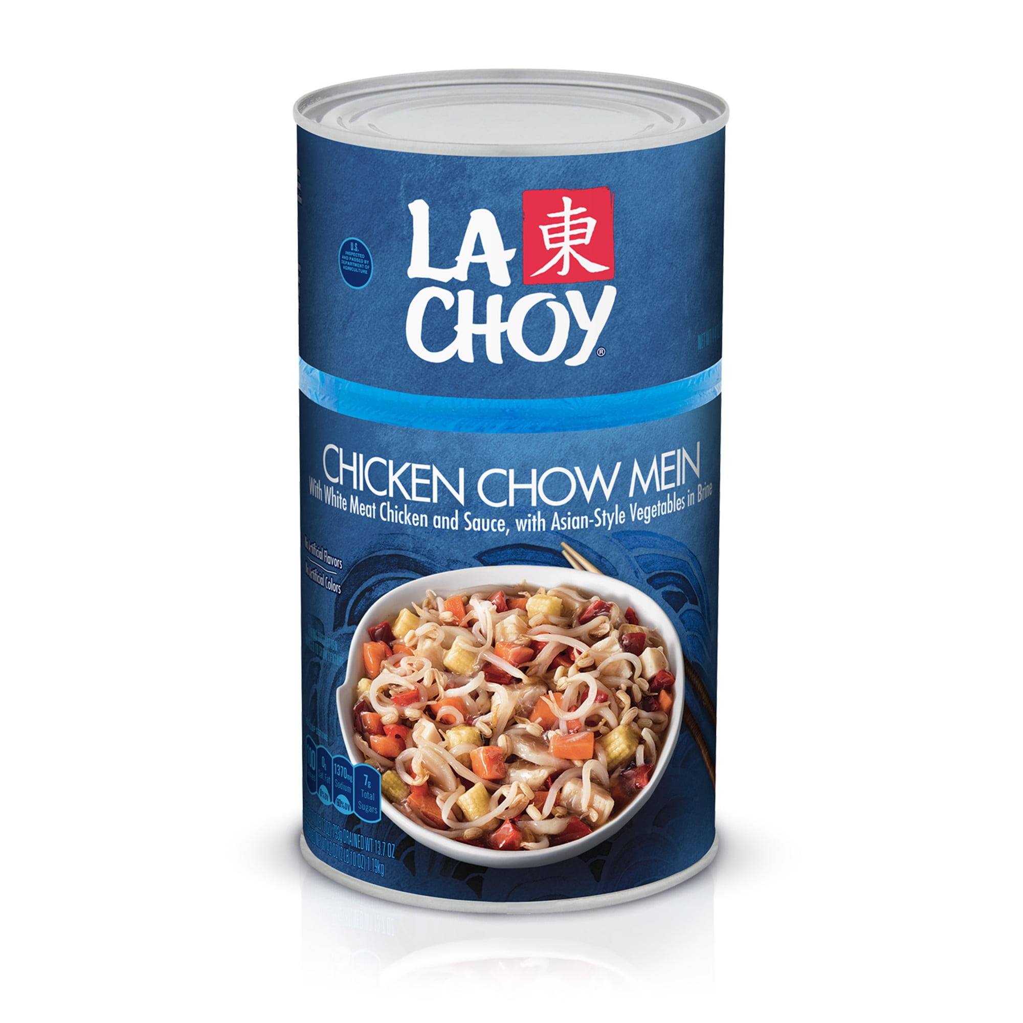 (6 pack) La Choy Chicken Chow Mein, White Meat Chicken and Vegetables in Sauce, 42 oz