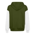 thumbnail image 5 of Certgust Zip Up Hoodie Women Oversized Zip Up Sweatshirt with Hood and Pockets Long Sleeve Casual Fall Jacket, 5 of 5