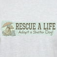 thumbnail image 3 of CafePress - Rescue Dog Quote Light T Shirt - Men's Classic Graphic T-Shirt, 3 of 5