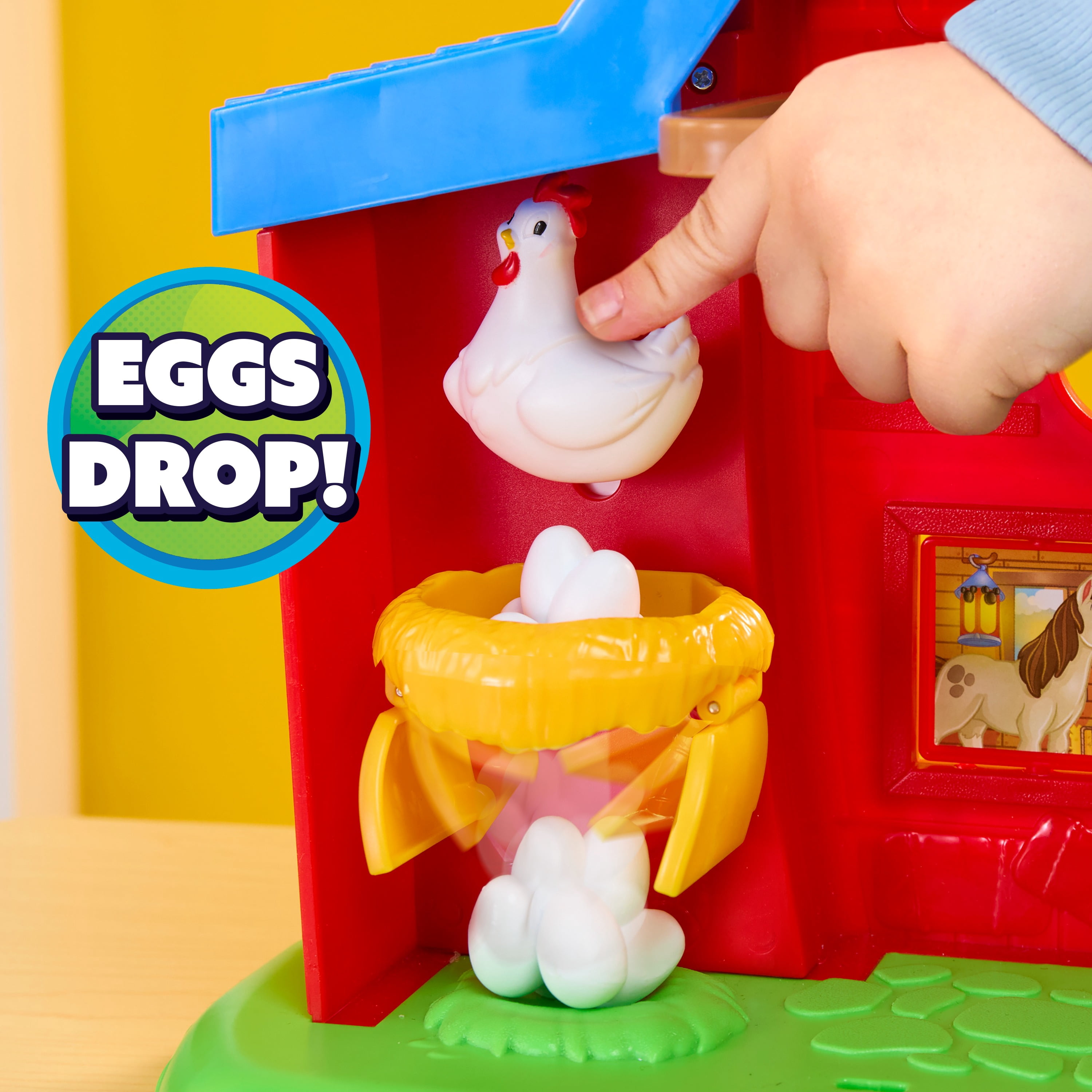 Disney Jr. Mickey Mouse Clubhouse Barnyard Fun Playset with Sounds, 15-pieces, Kids Ages 3+