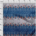 thumbnail image 2 of oneOone Cotton Flex Fabric Leaves & Floral Artistic Print Fabric BTY 40 Inch Wide, 2 of 4