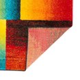 thumbnail image 7 of Contemporary 3x8 Area Rug (2'7'' x 7'3'') Abstract Multi-Color Indoor Runner Easy to Clean, 7 of 7