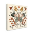 thumbnail image 4 of Stupell Industries Boho Moth & Plant Sprigs Animals & Insects Painting Gallery Wrapped Canvas Print Wall Art, 30 x 30, 4 of 8