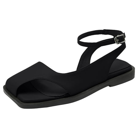 

Low Heel Sandals for Women Girls Dresssy 2023 Open Toe Slide Sandals Strappy Ankle Buckle Wedding Pump Sandals Shoes