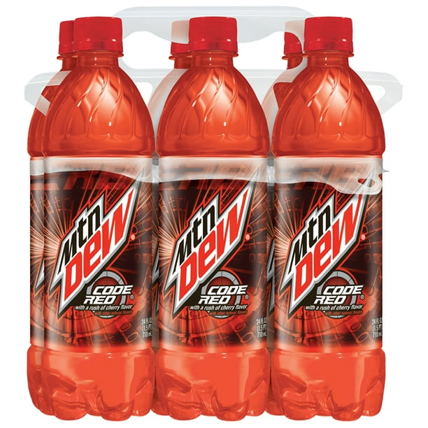 Mountain Dew Code Red Cherry Soda 6 24 Fl Oz Bottles Walmart Com Walmart Com Mountain Dew Code Red Cherry Soda 6 24 Fl Oz Bottles Walmart Com Walmart Com