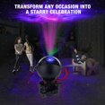 thumbnail image 3 of Hweilai Star Projector Galaxy Light,Night Light for Kids,Light Projector for Bedroom,Starry Nebula Ceiling LED Lamp,with Remote, 3 of 6