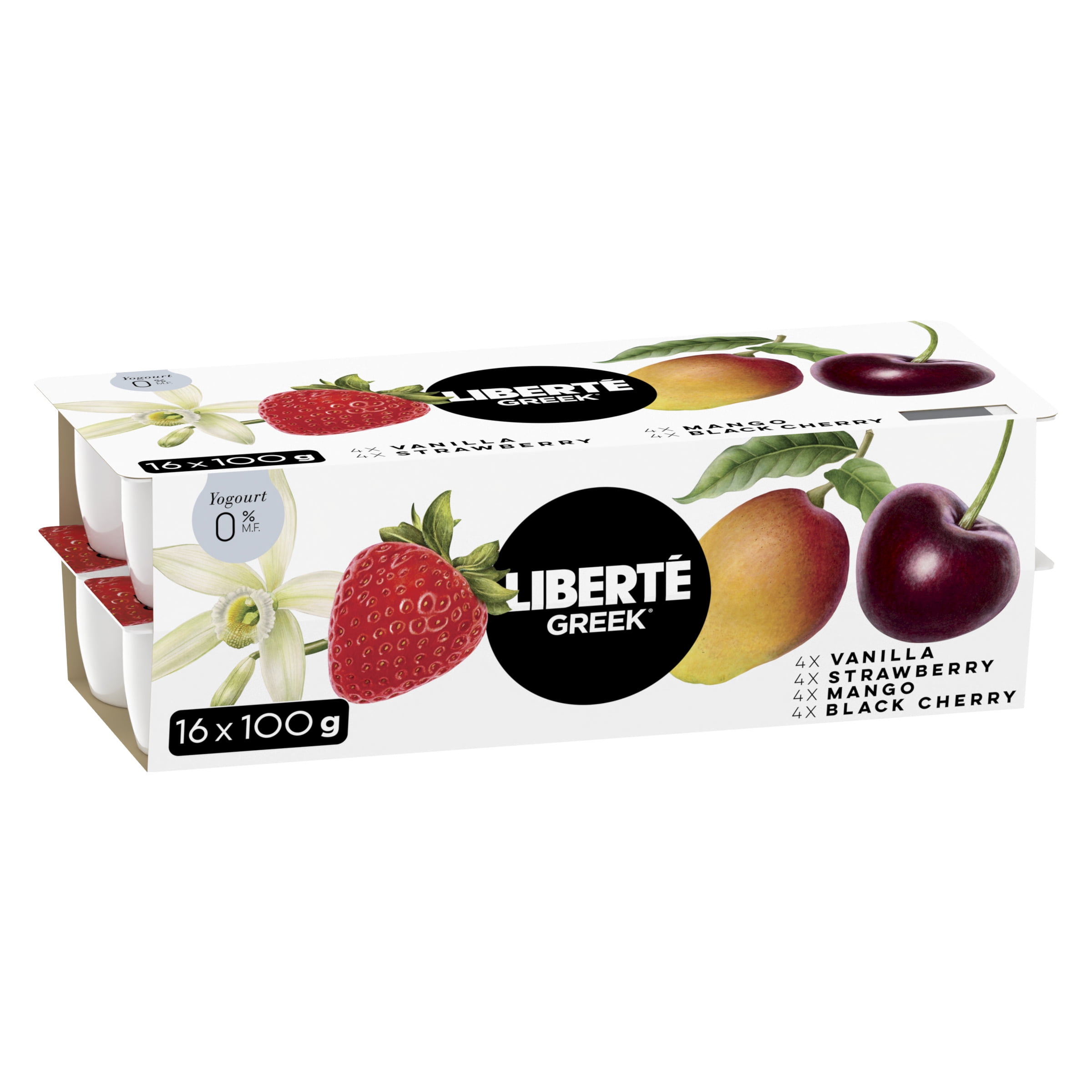 Liberte Greek 0% Yogurt, Assorted