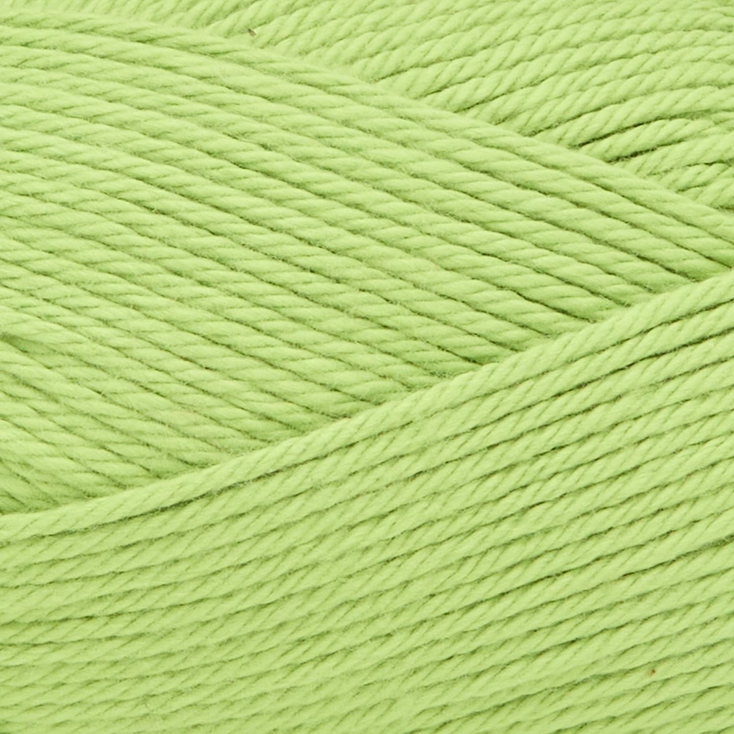 Mainstays 100% Cotton Yarn - Lime Green - 3.5oz 180yds - 4 Medium Weight