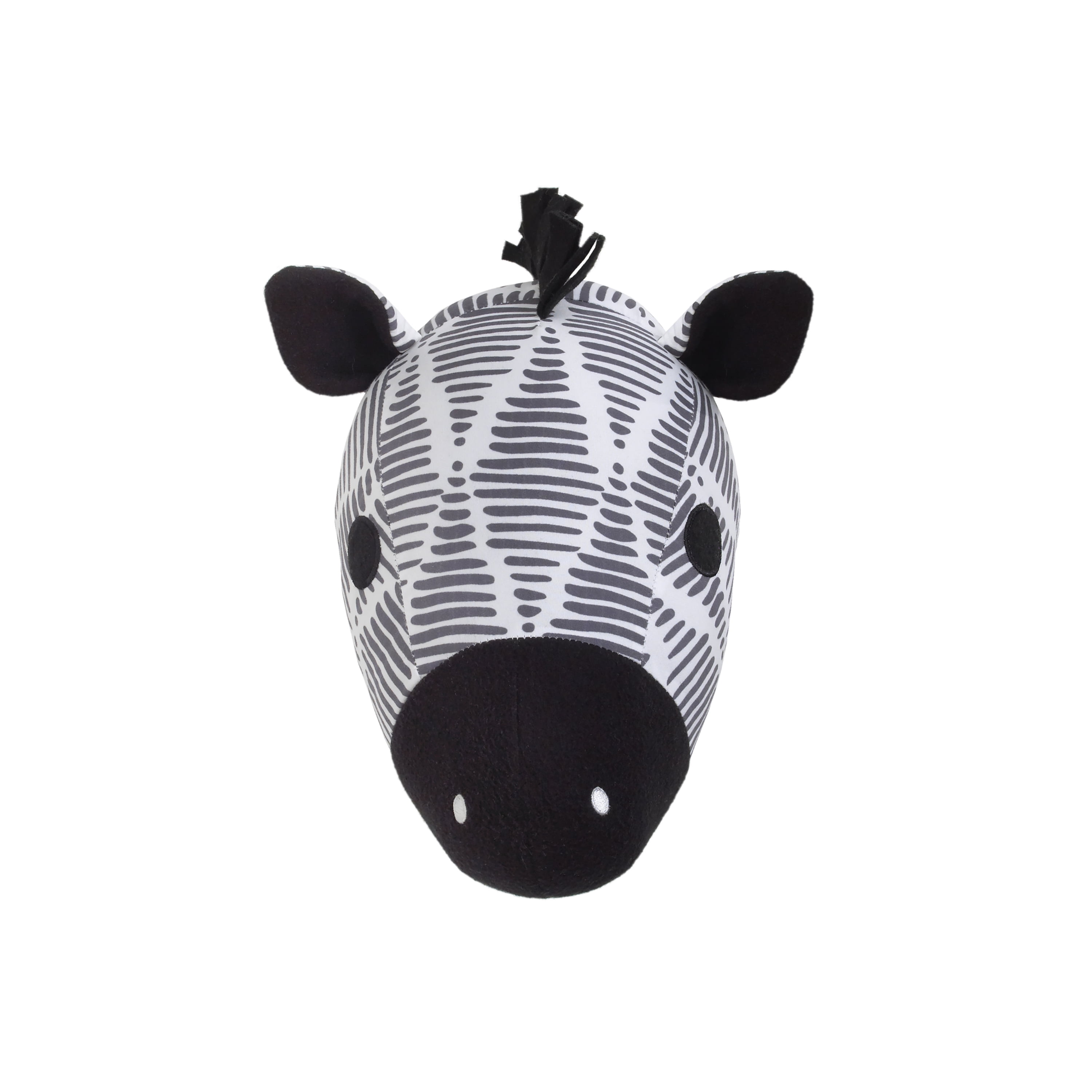 NoJo Zebra Head Printed Wall Decor