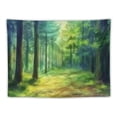 thumbnail image 5 of Awpe Spring Wild Green Hanging Tapestry Wall Hanging Painting, 5 of 6