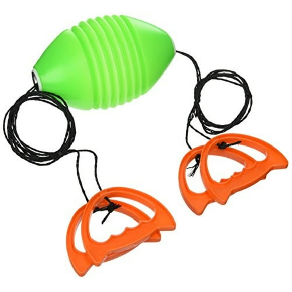 Toy Toysmith ¡Sal de aquí, adelante! Zip Ball, Zip Line Football