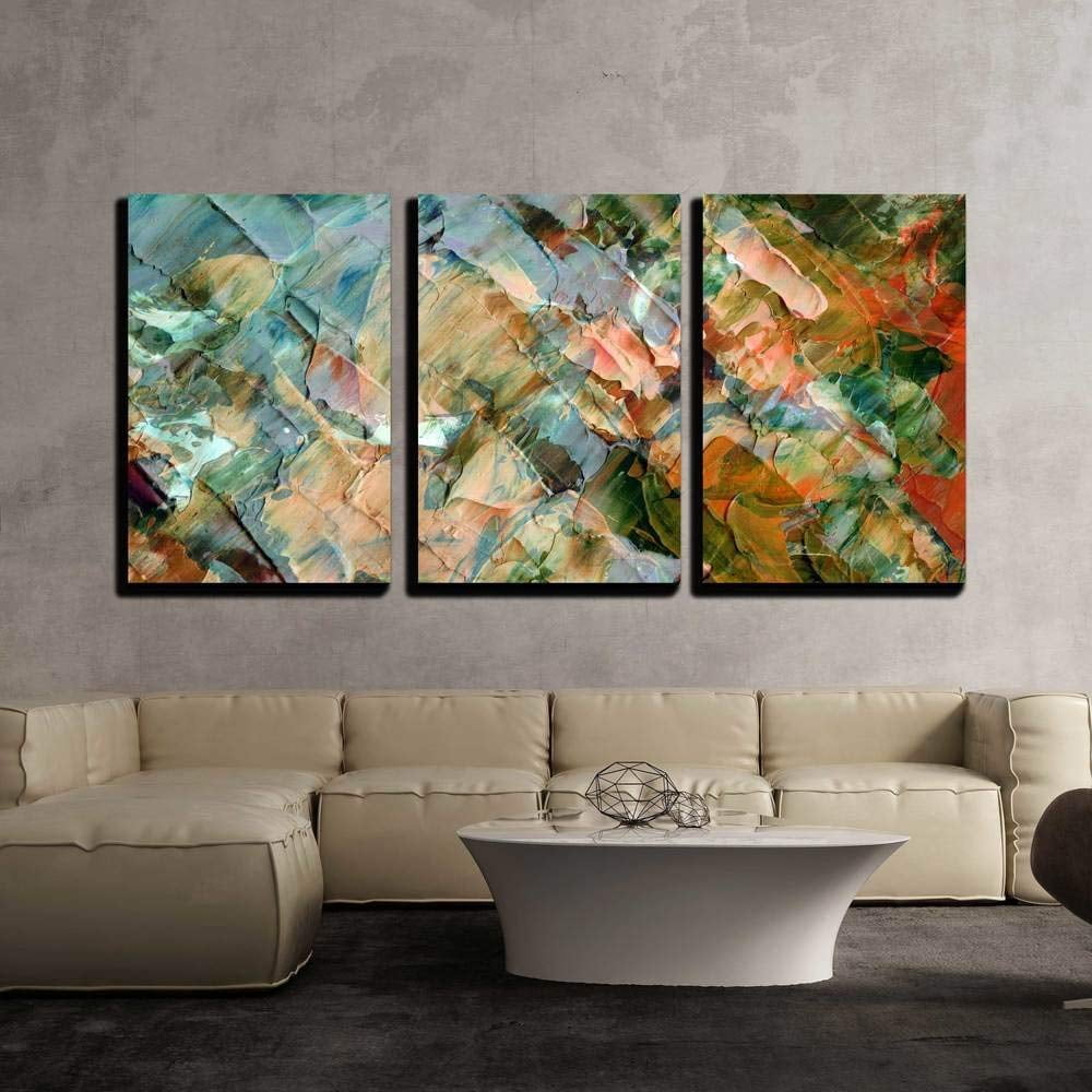 Oil Paints Abstract Background, Hand Paintings 16" x 1.50" Painting