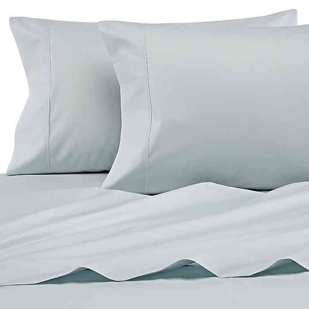 Heartland Homegrown 400Thread Count Percale Twin Sheet Set in Mint