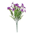 thumbnail image 2 of MMJ Artificial Flowers Bouquet Set of 2 Faux Outdoor UV Resistant for Patio Garden Porch Decor, 2 of 5