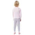 thumbnail image 2 of Sesame Street Toddler Girls' Elmo Flower 2 Piece Long Sleeve Pajama Set, 2 of 4