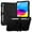Black, variant on Dteck Shoulder Strap Case for iPad 10th Generation 10.9 inch 2022,iPad 11-inch (A16) 2025 Heavy Duty Rubber Case Butterfly Wings Kickstand with Pencil Holder Kids Girls Shockoroof Cover,Pink