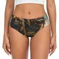 thumbnail image 1 of Fotbe desert Man Shepherd Dog Calzones Estampados para Mujer – Ropa Interior de Algodón, Cómoda, Suave y Elástica-4X-Large, 1 of 6