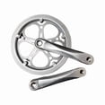 thumbnail image 3 of Siruishop Manivelle de Vélo Haute Résistance Garde de Chaîne Pièces de Réparation de Vélo Argent, 3 of 8