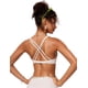 thumbnail image 2 of Top de Bikini CRZ YOGA con Frente Torcido y Tirantes Cruzados Blanco Talle Grande, 2 of 5