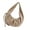 Khaki, variant on Shoulder Bags for Women,Cute Hobos Toted Handbag Faux Suedes Clutches Purses