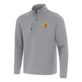 thumbnail image 2 of Men's Antigua Gray Boston Bruins Insider Quarter-Zip Pullover, 2 of 3