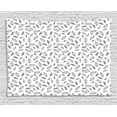 thumbnail image 1 of Mauve and White Tapestry, Hand Drawn Autumn Season Themed Pattern Sketch Leaves Illustration, Wall Hanging for Bedroom Living Room Dorm Decor, 60W X 40L Inches, Mauve and White, by Ambesonne, 1 of 2