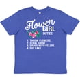 thumbnail image 3 of Inktastic Flower Girl Wedding Duties Youth T-Shirt, 3 of 5