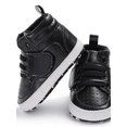 thumbnail image 3 of HOTWINTER Baby Girls Boys Shoes Soft Sole High Top Sneaker Anti-Slip Sole Newborn Infant First Walkers, 3 of 7