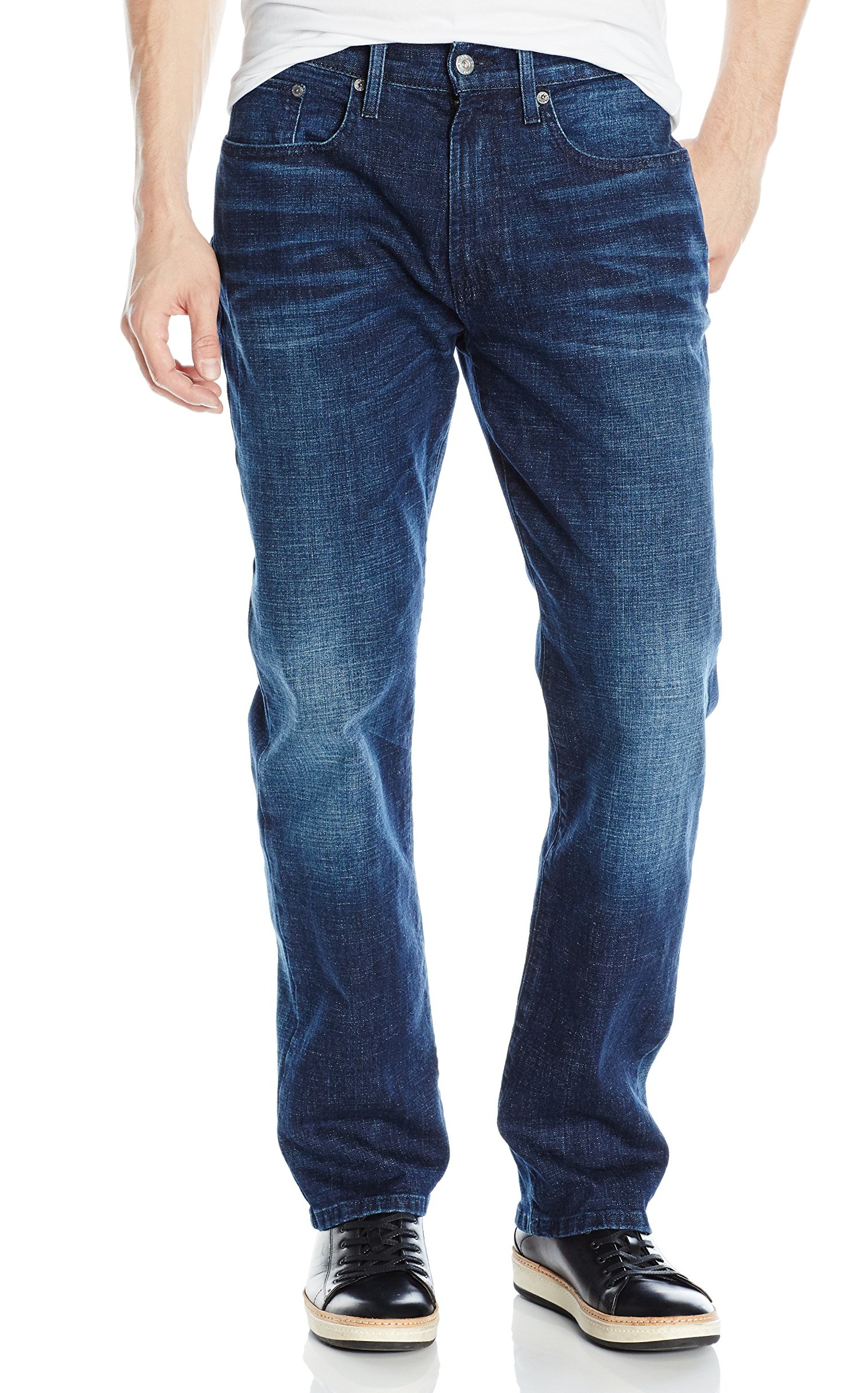 Nautica NEW Pure Blue Mens Size 32X32 Dark Denim Straight Leg Jeans