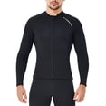 thumbnail image 1 of Buceo de 2 mm Tops de traje de neopreno Tops Términos térmicos Trajes UV Protección Ubicación Buceo Trajes de buceo tamaño grande Surf Traje de surf para aeróbicos de agua Snorkeling 3XL Yuarrent OD003293-06, 1 of 7
