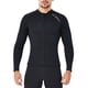 thumbnail image 1 of Buceo de 2 mm Tops de traje de neopreno Tops Términos térmicos Trajes UV Protección Ubicación Buceo Trajes de buceo tamaño grande Surf Traje de surf para aeróbicos de agua Snorkeling 3XL Yuarrent OD003293-06, 1 of 7