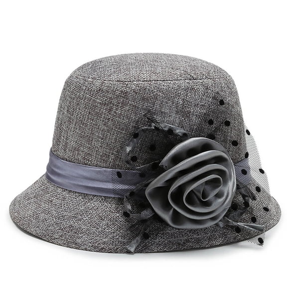 Sun Hats for Women Uv Protection Stylish Wide Brim Sun Hat with Elegant Floral Design Summer Beach Hat