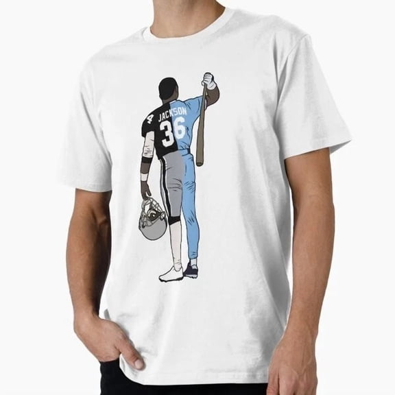Bo Jackson Two Sport Athlete T-Shirt S-5Xl Hot Trending Shirt, Vintage Birthday Gift