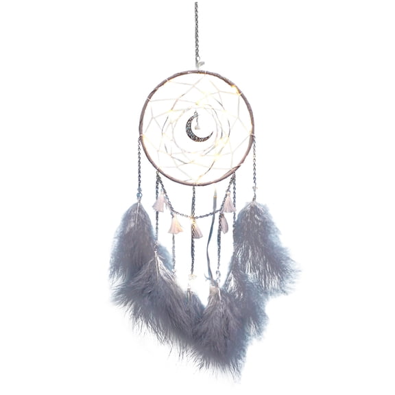 Dreamcatcher Wind Chime Outdoor and Indoor Decor, Boho Style Garden Chime with Girly Heart Shapes, Soothing Melodic Tone Maker, Ideal Gift for Women and Girls