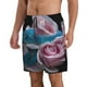 thumbnail image 2 of Fotbe Blue Lipped Pit Viper And Three Pink Roses Trajes de Baño Estampados para Hombre, Shorts de Verano de Secado Rápido, Ropa de Playa, Bañadores-XX-Large, 2 of 6