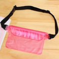 thumbnail image 3 of facefd Pochette de Natation Imperméable Sac à Sec avec Sangle de Taille Réglable Rose, 3 of 5
