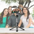 thumbnail image 3 of 40" Cell Phone Selfie Stick Tripod, Extendable Selfie Stick All-in-1 Smartphone Tripod Stand With Wireless Remote 360°Rotation For IPhone, 3 of 5