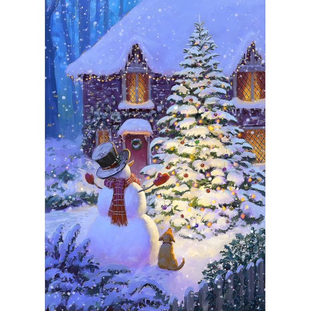 Kit de pintura de diamantes navideños con diamantes de imitación, bordado de 30 x 40 cm, kit de pintura de diamantes navideños con diamantes, pintura de diamantes 5d de bricolaje, Navidad
