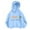 BU1, variant on Kiijoy Little Girls Casual Sport Hoodie Hearts Print Loose Hooded Sweatshirt, Sizes 5-6