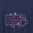 thumbnail image 3 of Disney - Minnie Mouse - Neon Minnie Sign - Women's Short Sleeve Graphic T-Shirt, 3 of 5