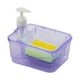 thumbnail image 5 of Dispensador de jabón para platos y soporte para esponja, organizador para encimera de fregadero, recipiente para lavavajillas Manual, aparatos 2 en 1 perfecl  dispensador de jabón, 5 of 8