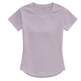 thumbnail image 4 of Workout Tops for Women Summer Short Sleeve Crewneck Slim Fit Quick Dry Mesh Athletic Running T Shirts Gym Yoga Hiking Shirt, 4 of 5