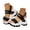 Black, variant on Women's Sport Sandals Open Toe Wedge Platform Slip on Sandal Ankle Buckle Summer Water Shoes