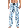 thumbnail image 7 of FORMRS Mens Pajama Pants with Pockets Cotton Sleepwear Lounge Bottoms Sizes S-2XL, Floral Easter Rabbits, 7 of 7