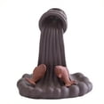 thumbnail image 3 of 1pc Creative Mascot Ceramic Waterfall Fish Backflow Incense Burner Home Decoration (Without Incense), 3 of 6