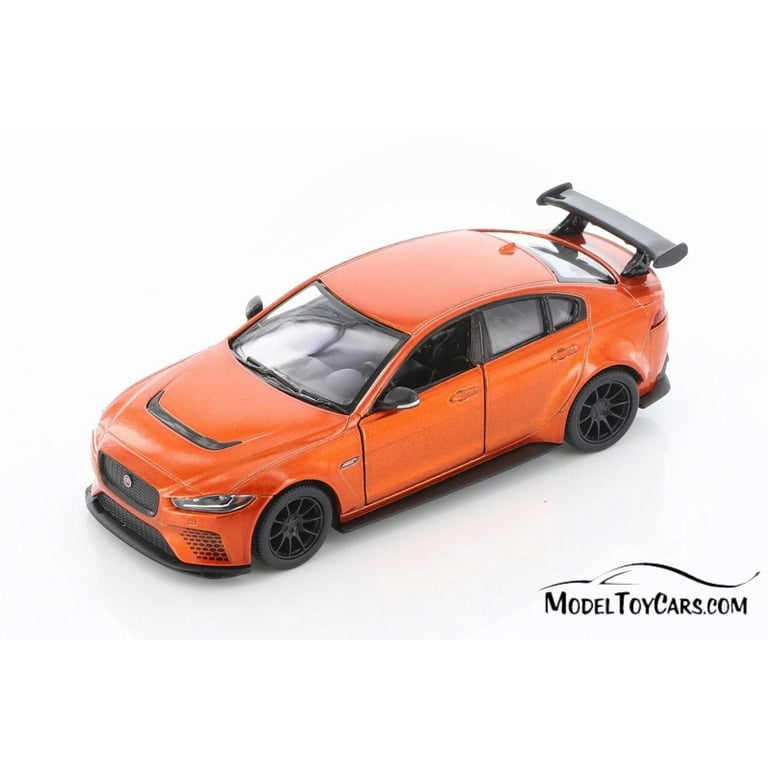 Jaguar XE SV Project 8 Hardtop Orange Kinsmart 5416D 1 38