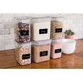 thumbnail image 4 of Airtight Food Storage Containers - 6 Piece BPA Free Flour Container and Sugar Container Set. These Containers are Perfect for Flour and Sugar Storage. Includes Free Labels and Marker, 4 of 6