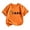 #A03 Orange, variant on TGPMGRZ Kids Halloween Shirts Boys Cartoon Print Short Sleeve Tee Tops #A02 Dark Gray 2-3 Years