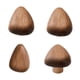 thumbnail image 1 of 4 ganchos de madera para abrigos, perchas para gabinetes, multiusos, ligeros y modernos. Triángulo, 1 of 9